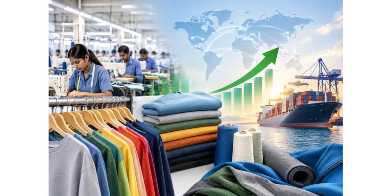 Tiruppur Garment Exports Cross ₹46,000 Crore in 2025–26